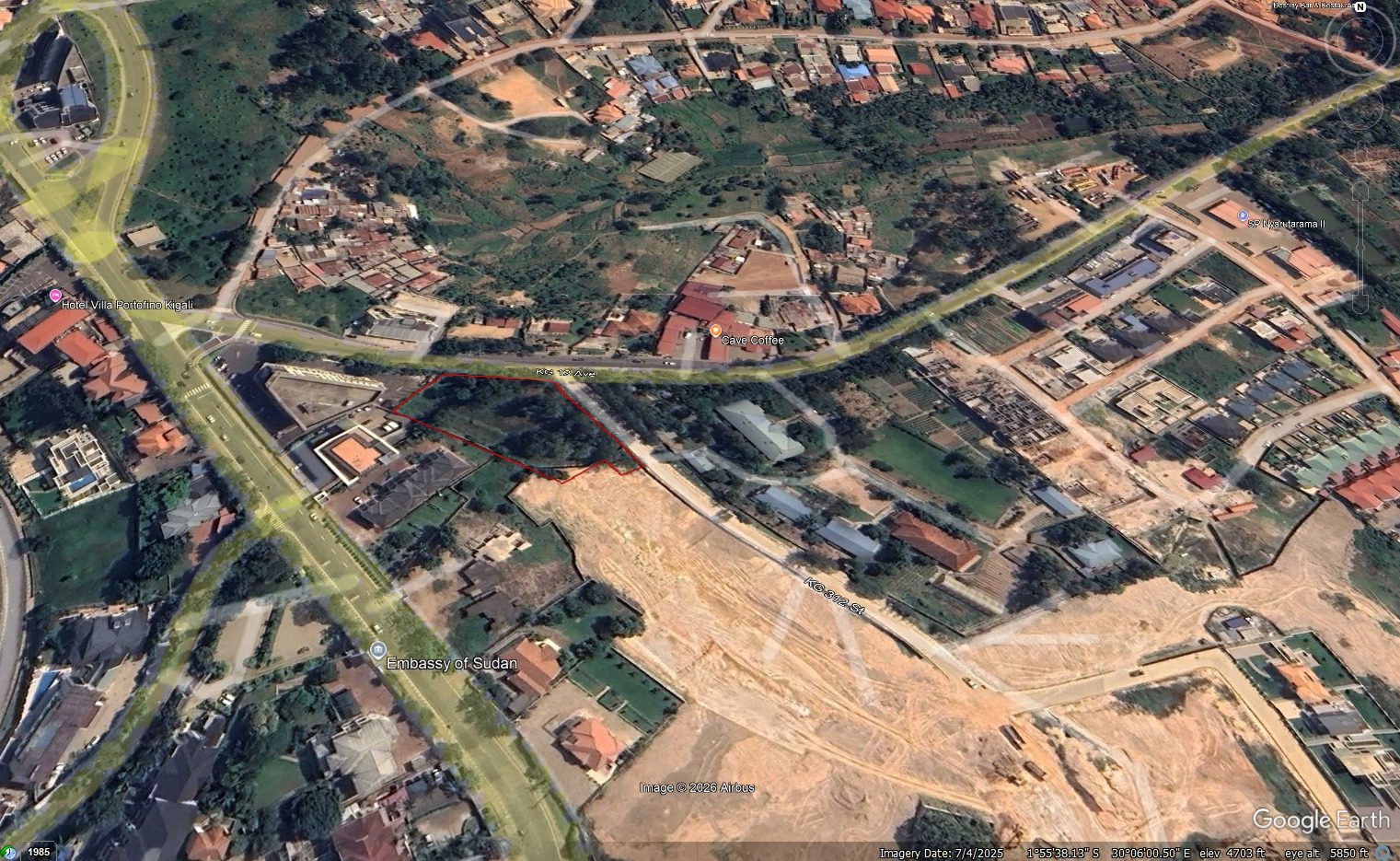 CR 139 LAND FOR SALE IN NYARUTARAMA